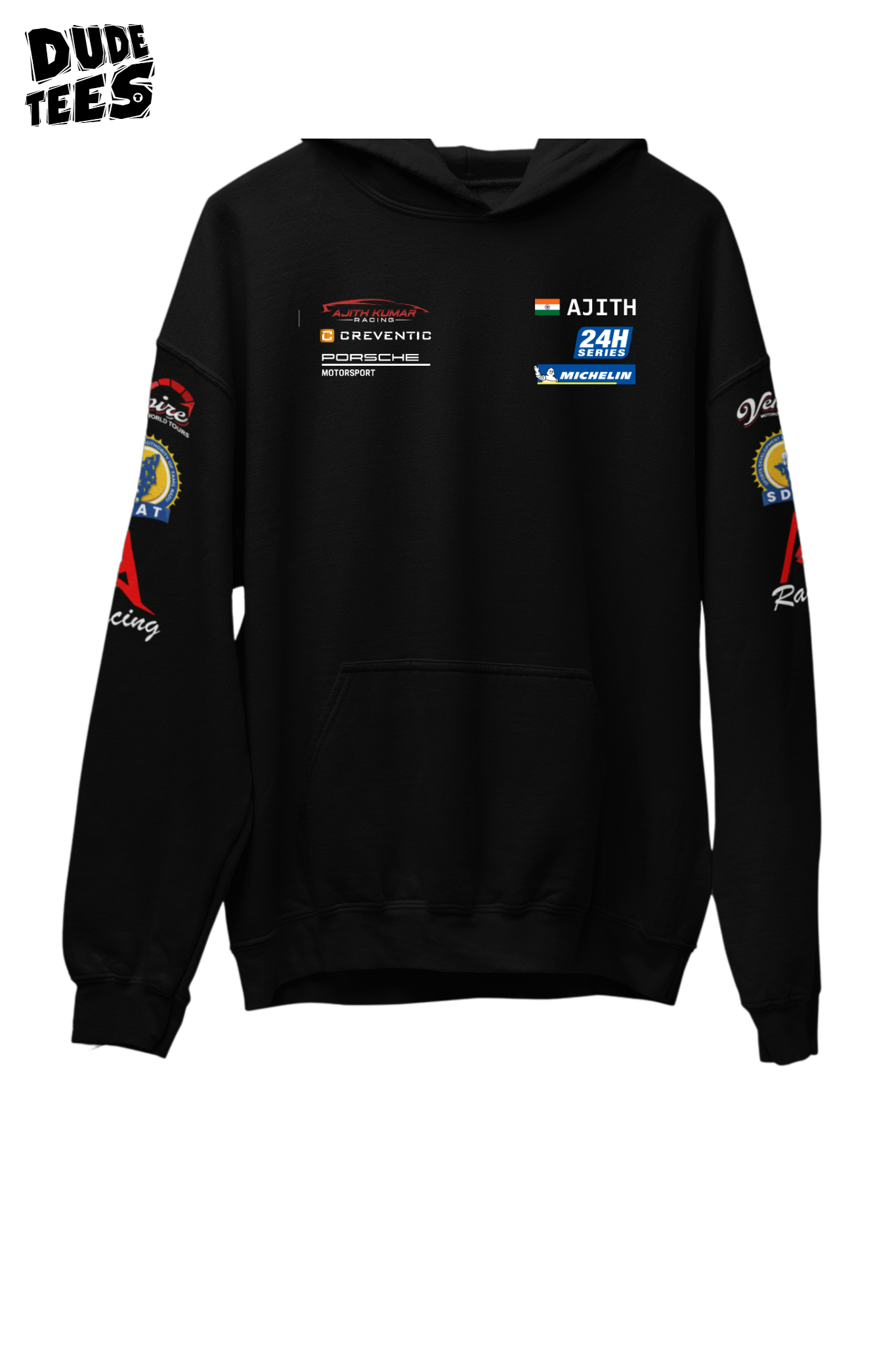 AK Racing Hoodies Black