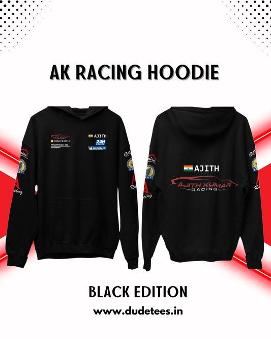 AK Racing Hoodies Black