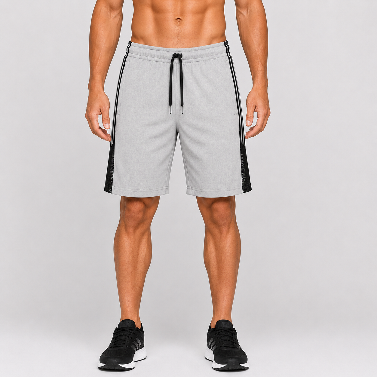 Men’s Grey NS Lycra Shorts