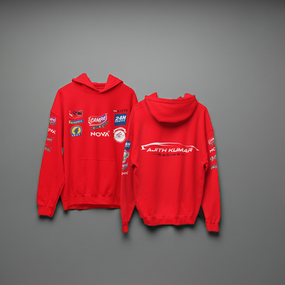 AK Racing Premium Hoodie-Red