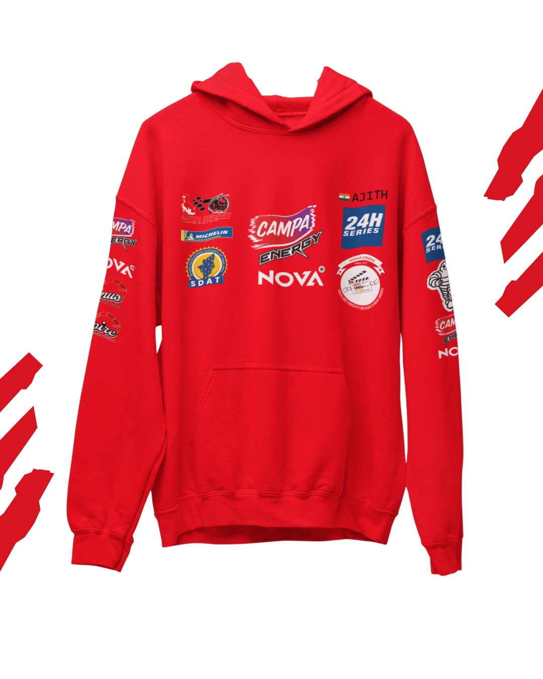 AK Racing Premium Hoodie-Red