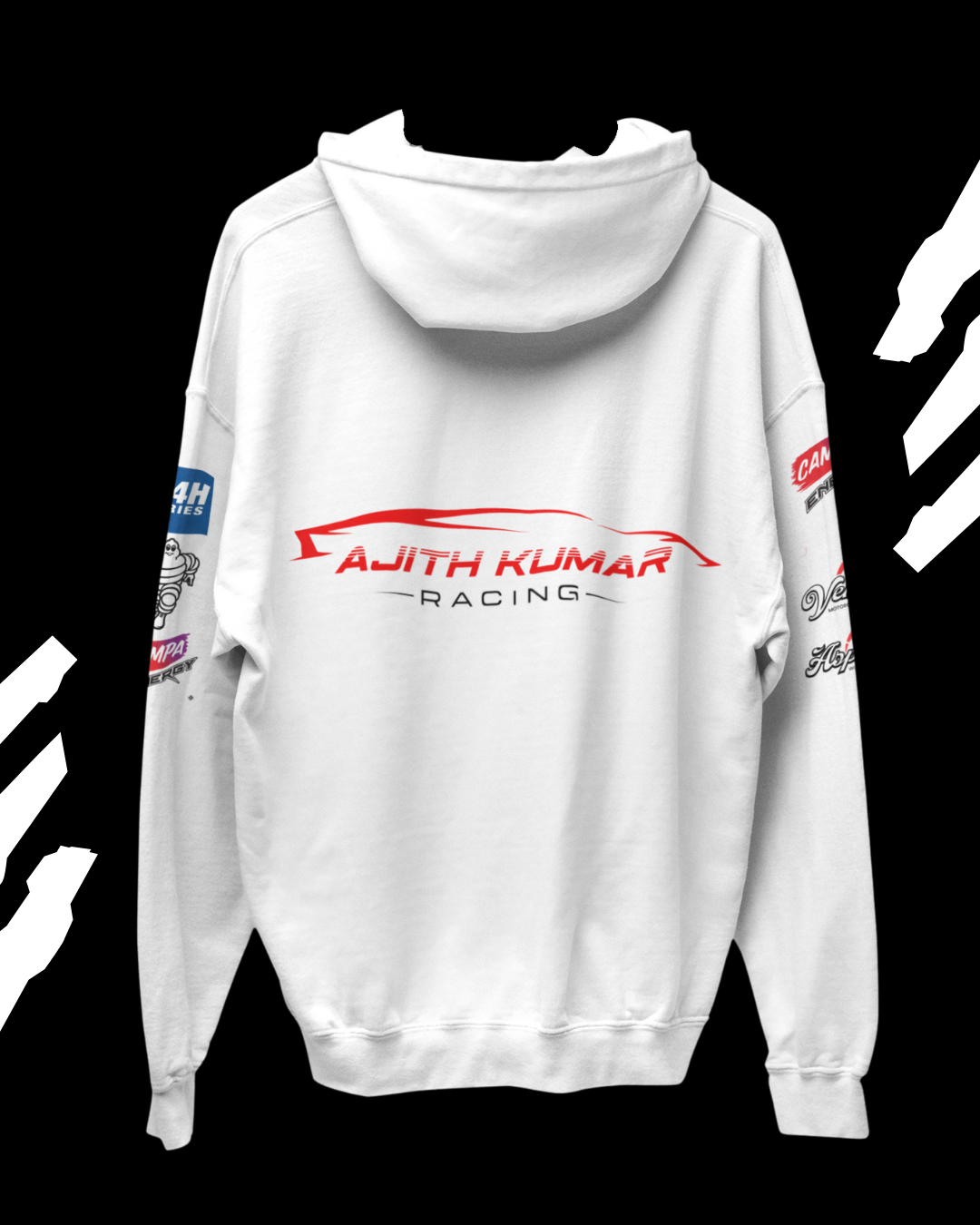 AK Racing Premium Hoodie-White