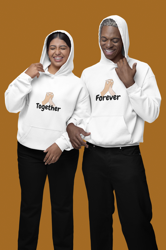 Together Forever Couple Hoodies