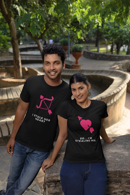 Arrow & Bow couple Tees
