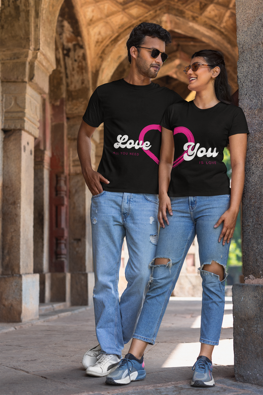 Love u Couple Tees