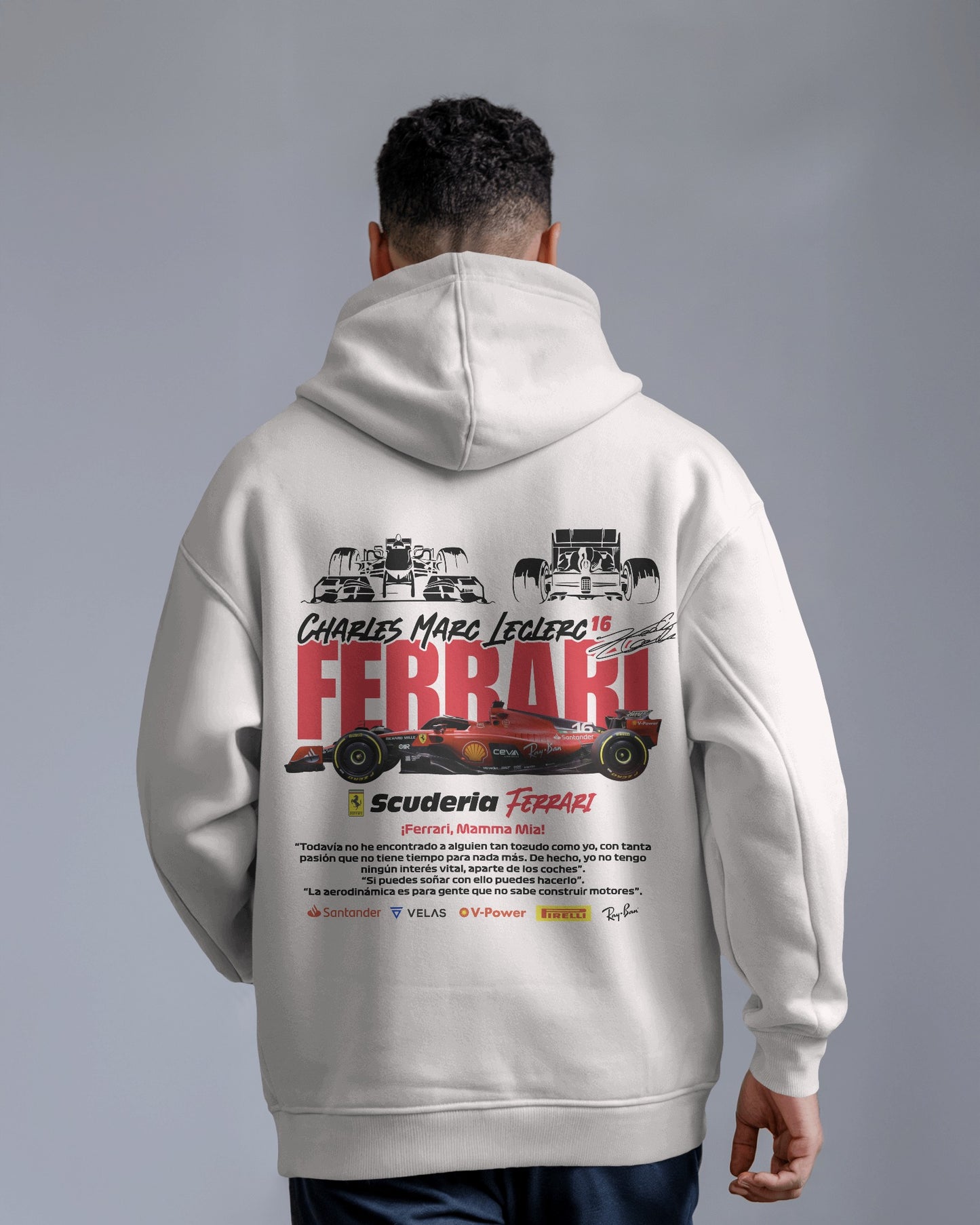 Ferrari F1 Inspired Hoodie